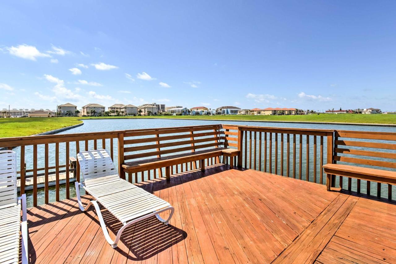 Waterfront Corpus Christi Townhome With Pool And Dock! Exterior foto